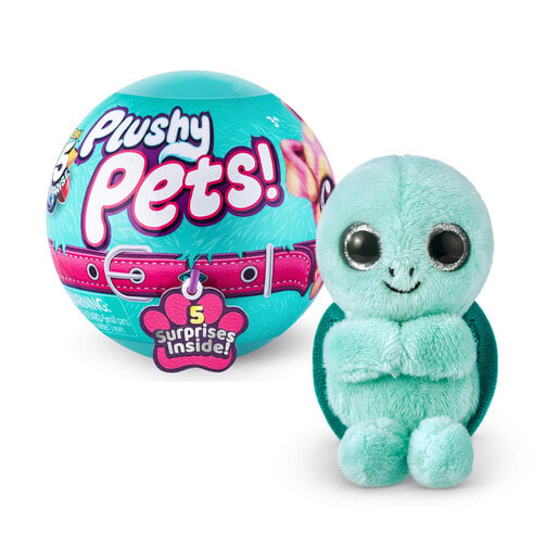 ZURU 5 Surprise Plushy Pets Series 1 Mystery Ball Collectible